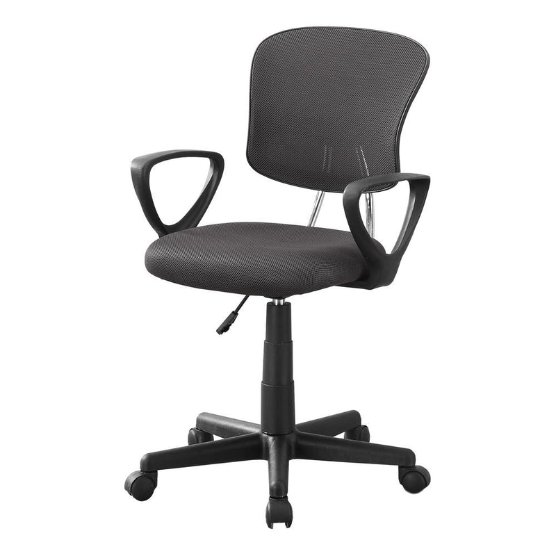 Office Chair, Adjustable Height, Swivel, Ergonomic, Armrests, Computer Desk