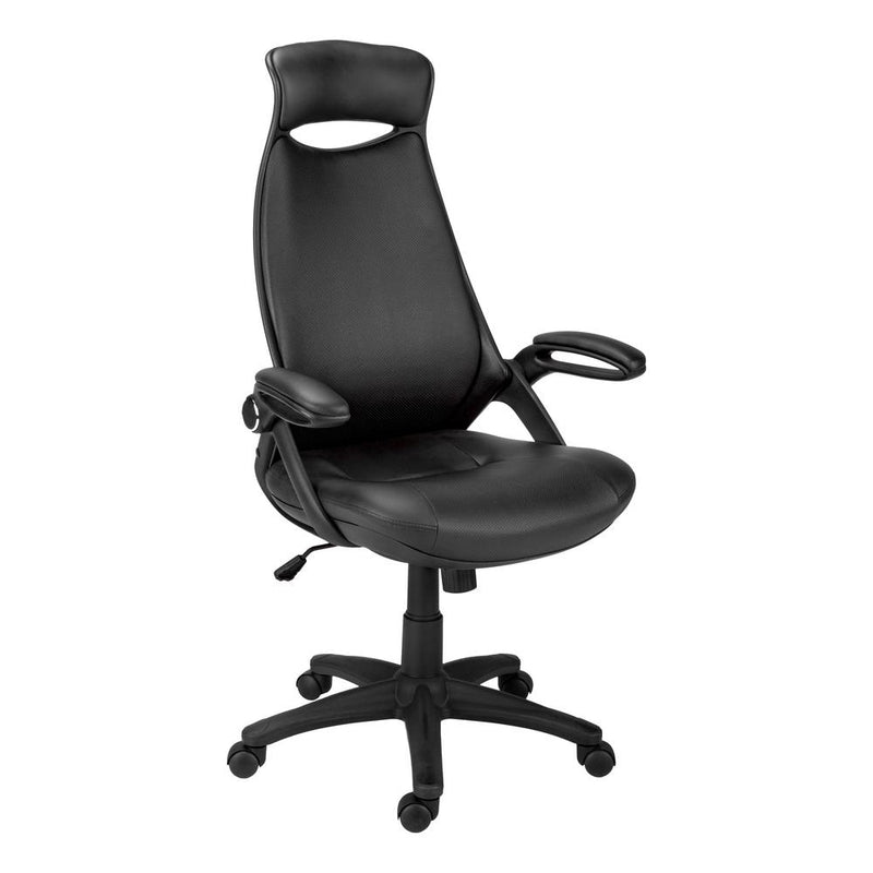 Office Chair, Adjustable Height, Swivel, Ergonomic, Armrests, Computer Desk