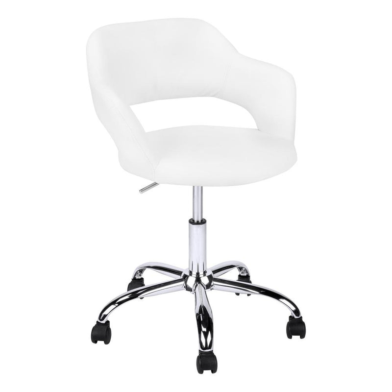 Office Chair, Adjustable Height, Swivel, Ergonomic, Armrests, Computer Desk