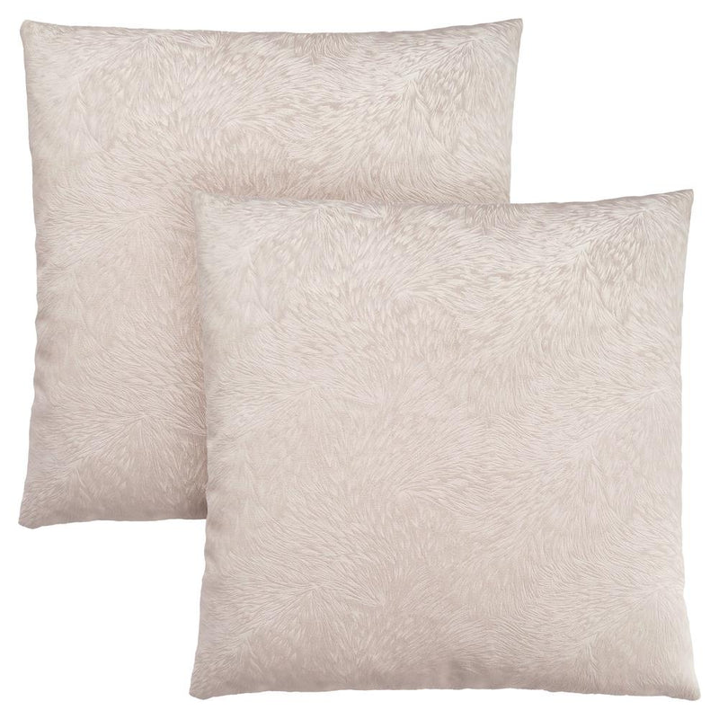 Pillows, Set Of 2, 18 X 18 Square, Insert Included, Decorative Throw, Accent