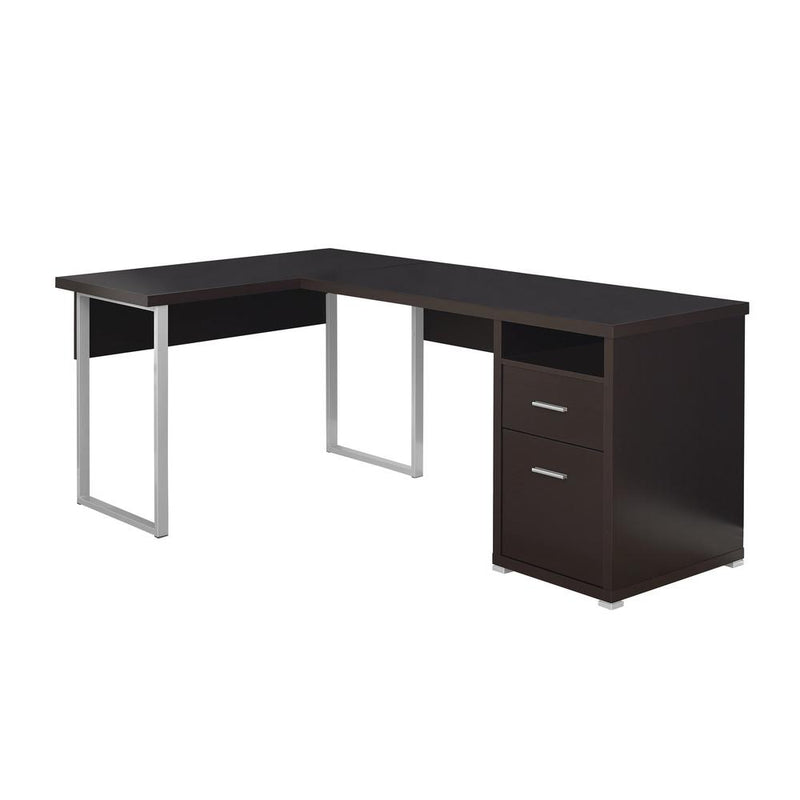 COMPUTER DESK - 80"L / CAPPUCCINO LEFT OR RIGHT FACING