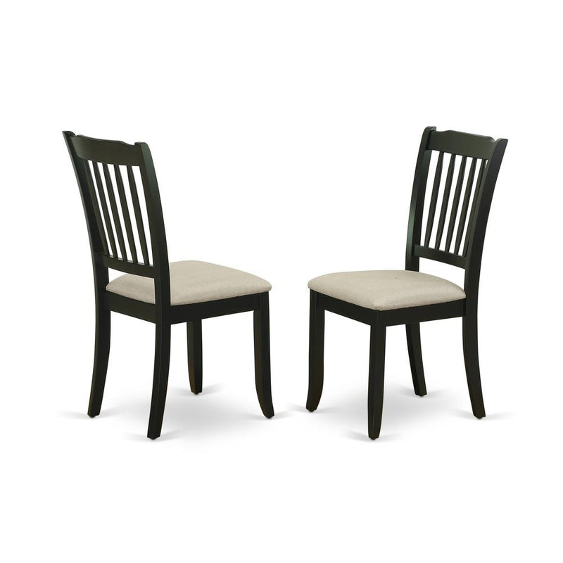 Dining Chair Black, DAC-BLK-C