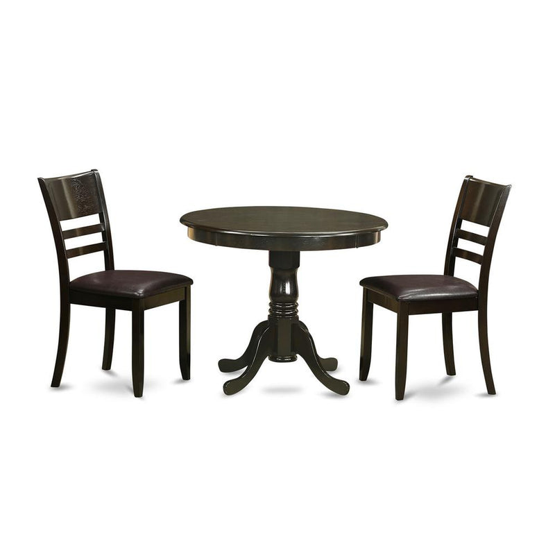 3  Pc  Kitchen  Table  set-round  Kitchen  Table  and  2  Dining  Chairs