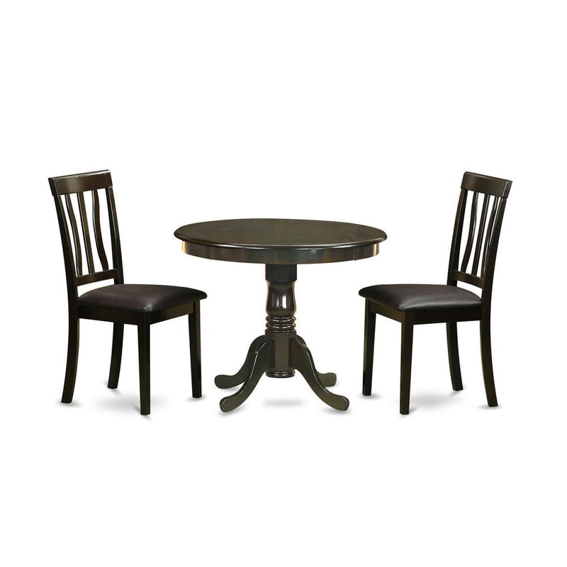 3  Pc  small  Kitchen  Table  and  Chairs  set-small  Table  and  2  Dining  Chairs