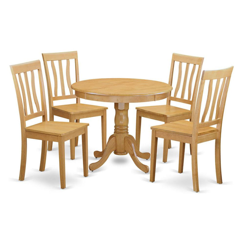 5  Pc  small  Kitchen  Table  and  Chairs  set-breakfast  nook  and  4  Kitchen  Chairs