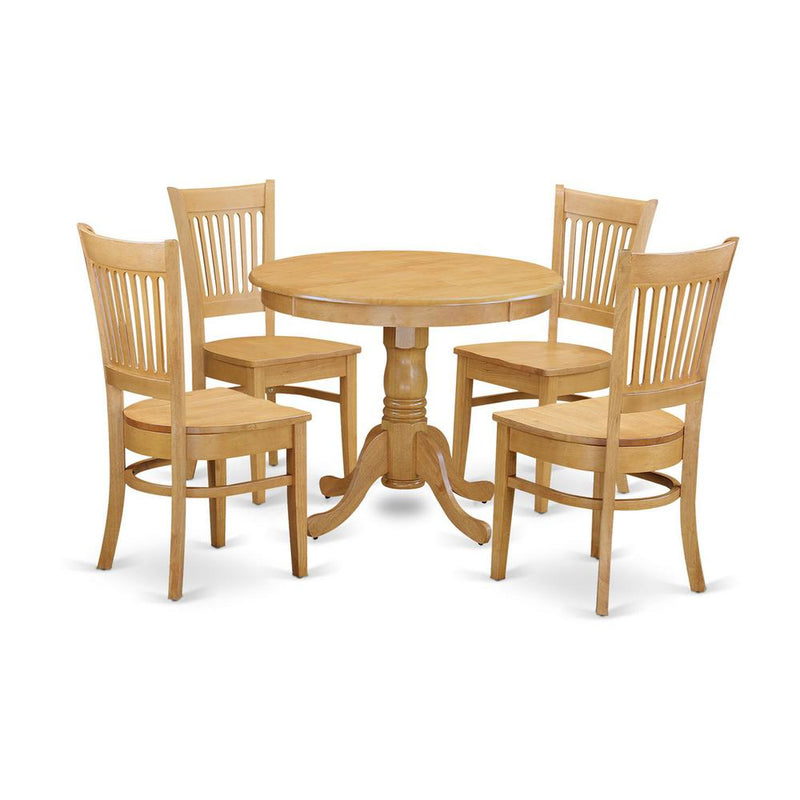 5  PC  Table  set  -  Kitchen  Table  and  4  Dining  room  chair