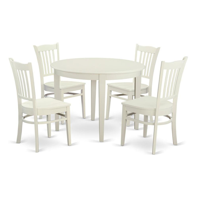 5  Pc  Dinette  set  -  Small  Kitchen  Table  and  4  Dining  Chairs