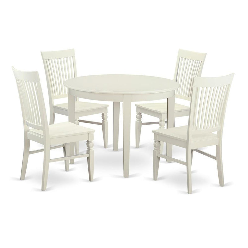 5  PcKitchen  Table  set  for  4-Table  and  4  Dining  Chairs