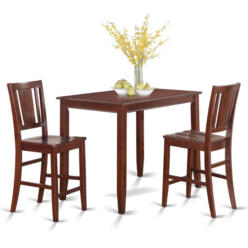 3  Pc  Counter  height  Table  set-counter  height  Table  and  2  counter  height  Chairs