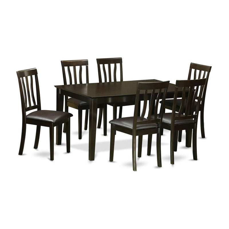 7  PC  Dining  room  set  for  6-Dining  Table  and  6  Dining  Chairs