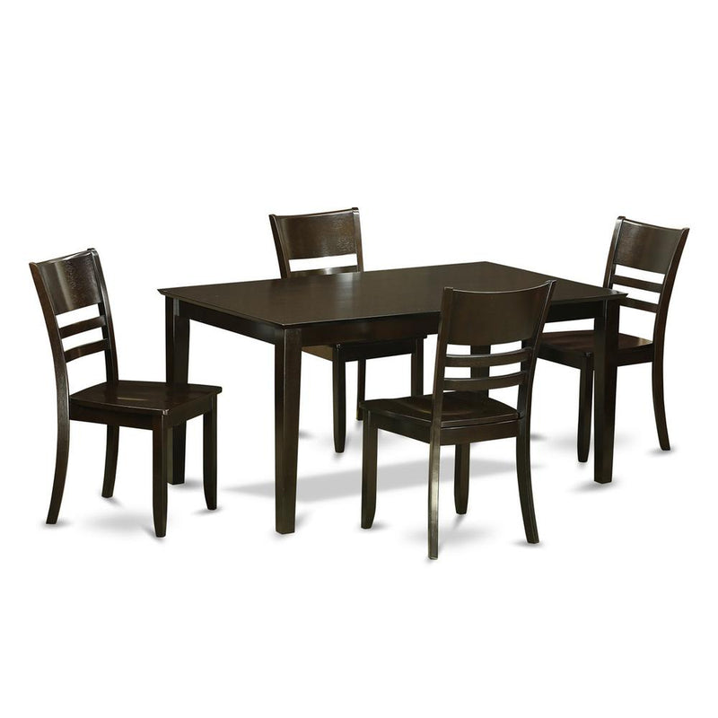 5  Pc  Dining  room  set-Kitchen  Table  and  4  Dining  Chairs