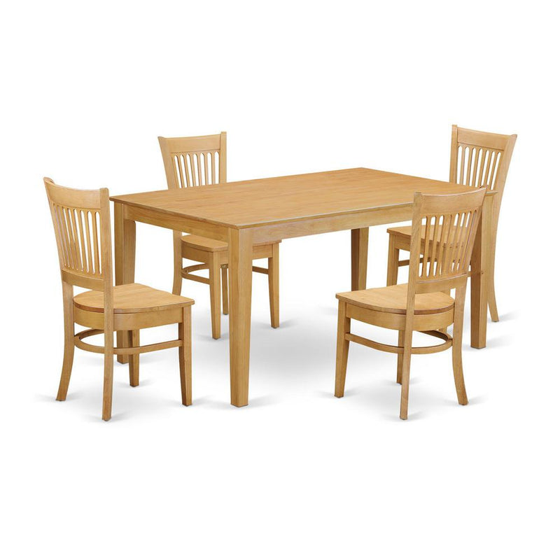 5  PcTable  and  chair  set  -  Kitchen  dinette  Table  and  4  Dining  Chairs