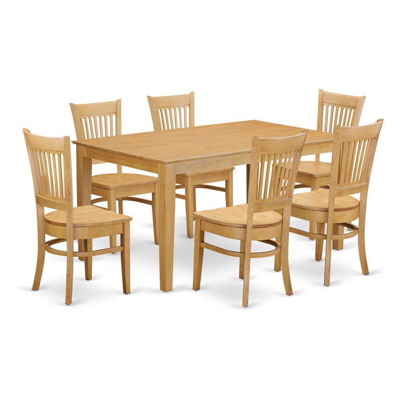 7  Pc  Dining  room  set  -  Dining  Table  and  6  Dining  Chairs