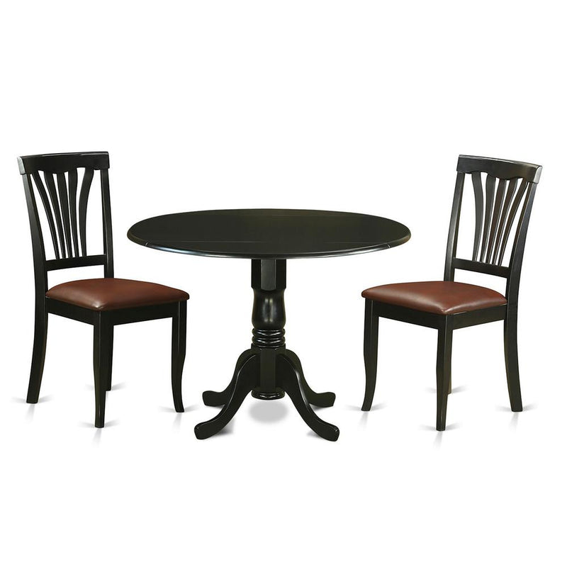 3  Pc  Kitchen  nook  Dining  set-Dining  Table  and  2  Dining  Chairs