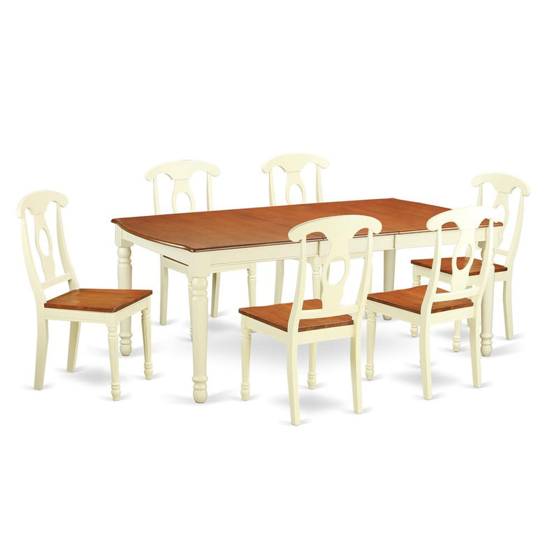 7  Pc  dinette  set  for  6-Table  and  6  dinette  Chairs