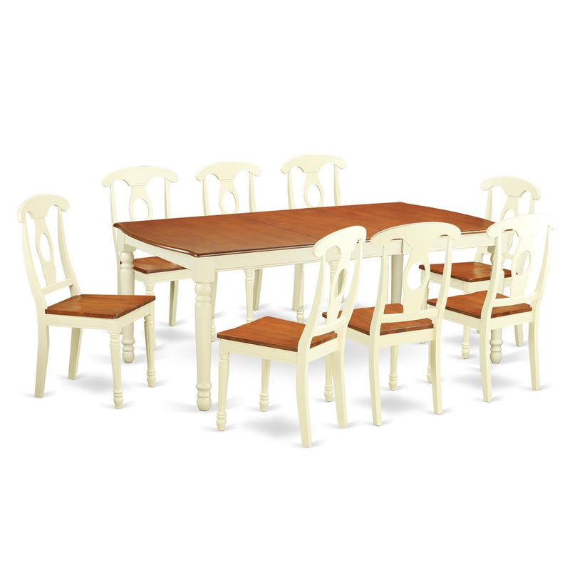 9  Pc  Dining  room  set  -Table  and  8  Dining  Chairs