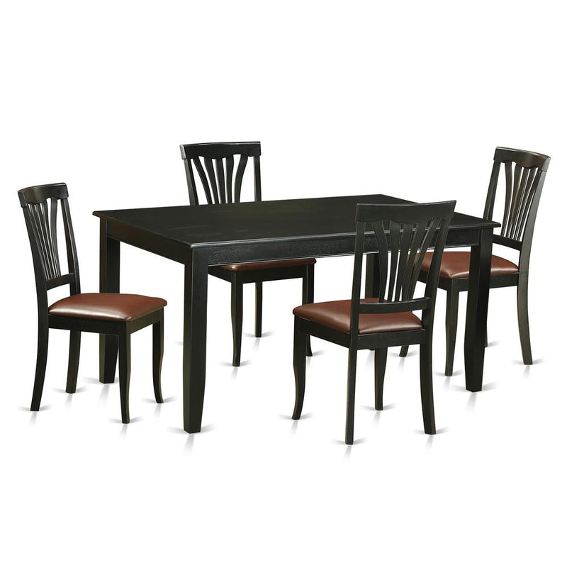 5  Pc  Dinette  set  -  Kitchen  dinette  Table  and  4  dinette  Chairs