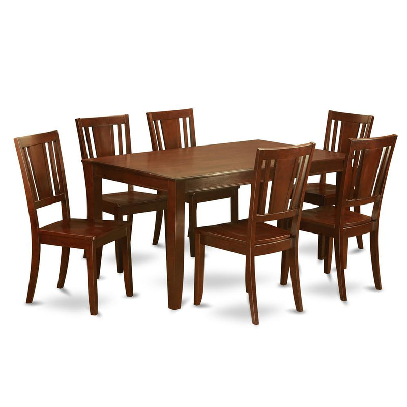 7  Pc  Dining  room  set  for  6-Kitchen  Table  and  6  Kitchen  Chairs