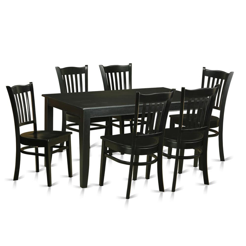 7  PC  Dining  room  sets  -Kitchen  dinette  Table  and  6  Kitchen  Chairs