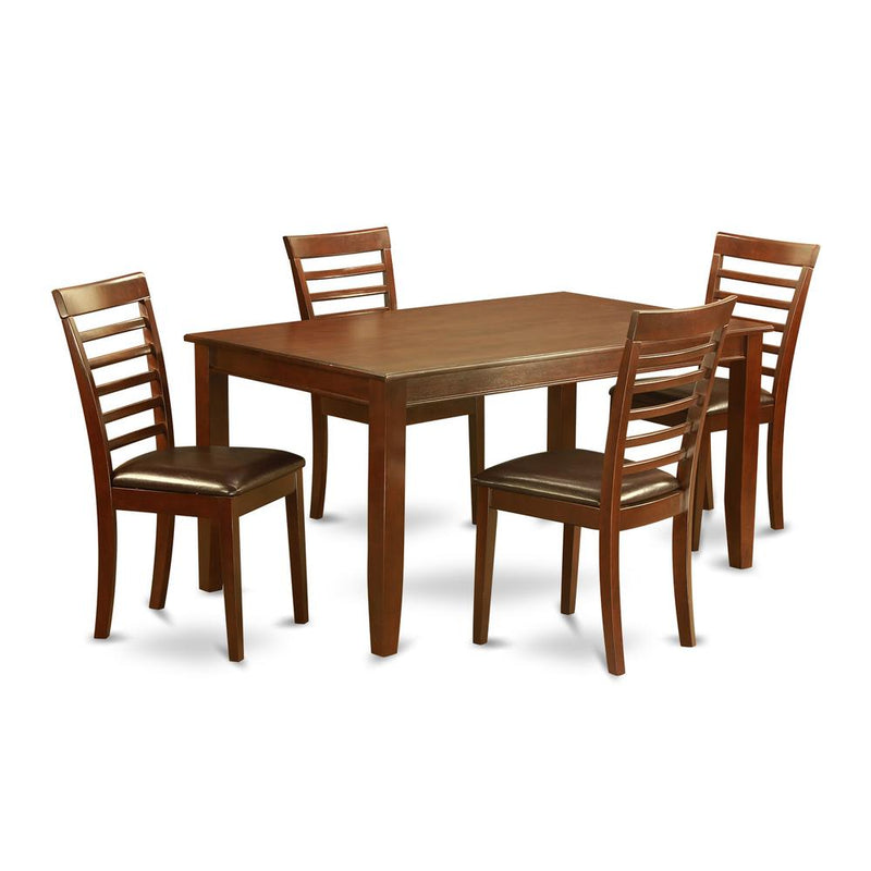 5  PC  Formal  Table  set  for  4  -  Dining  Table  with  4  Dining  Chairs