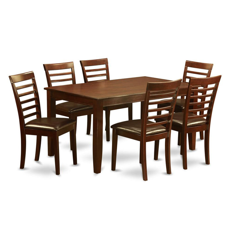 7 PC Dining room set-Dining Table with 6 matching Chairs