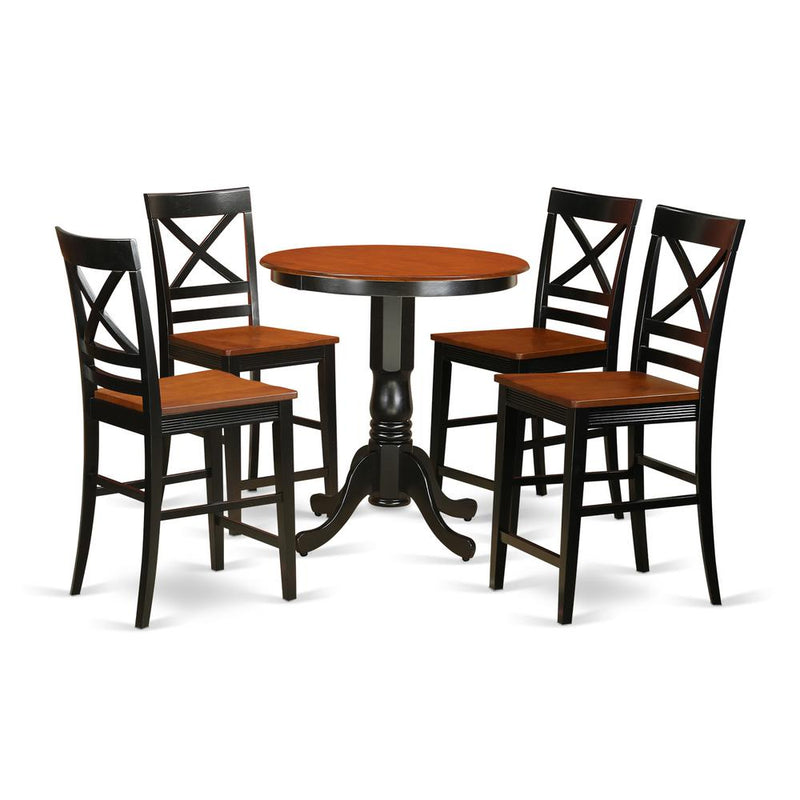 5  PC  counter  height  pub  set  -  counter  height  Table  and  4  counter  height  Dining  chair.