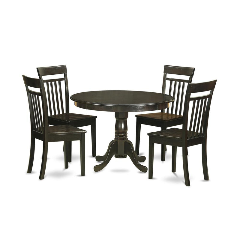 5  Pc  Kitchen  nook  Dining  set-breakfast  nook-Table  and  4  dinette  Chairs.