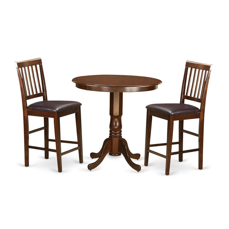 3  PC  pub  Table  set-pub  Table  and  2  counter  height  Chairs