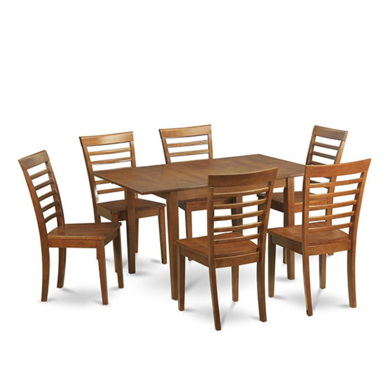 7  Pc  dinette  set-small  Dining  Tables  with  6  Dining  Chairs