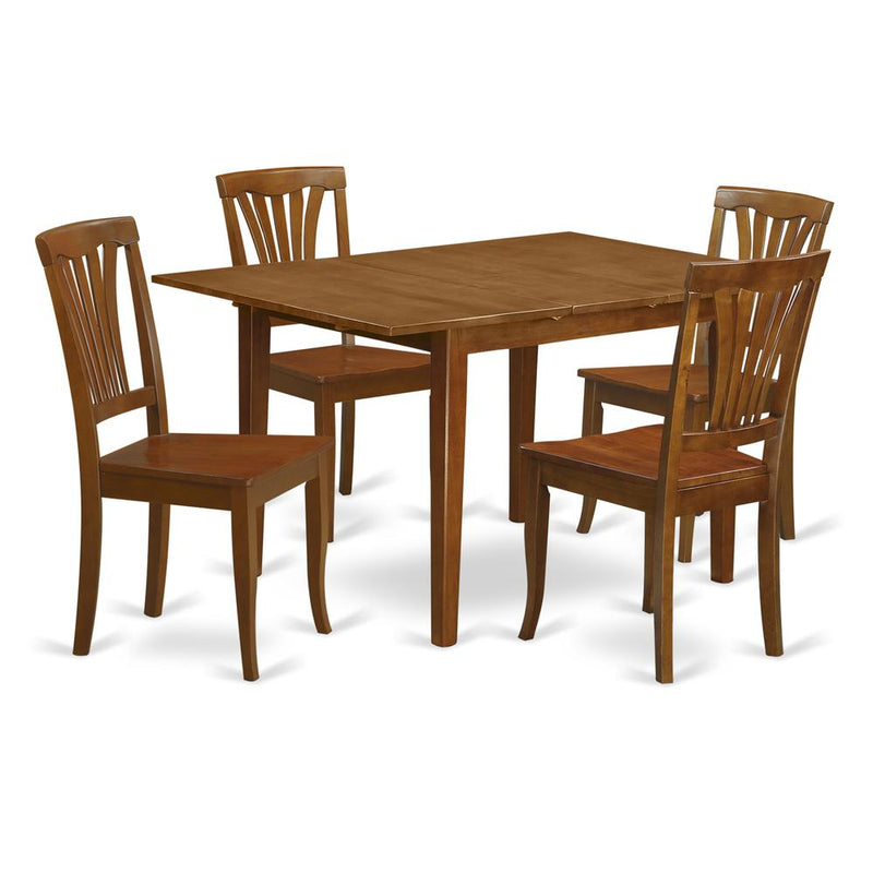 5  Pc  small  Kitchen  Table  set-small  Kitchen  Table  and  4  Kitchen  Chairs