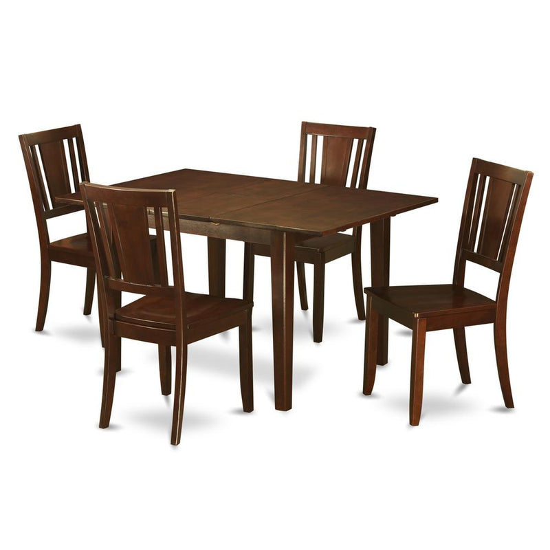 5  Pc  Kitchen  dinette  set-breakfast  nook  and  4  Chairs  for  Dining  room