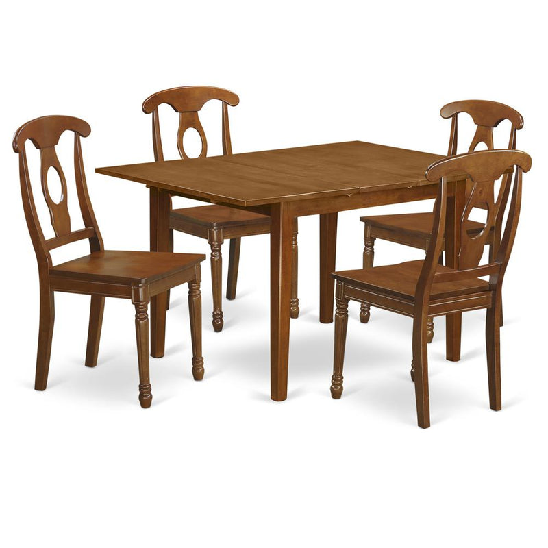 5  Pc  small  Kitchen  Table  set-Kitchen  Table  and  4  Kitchen  Chairs