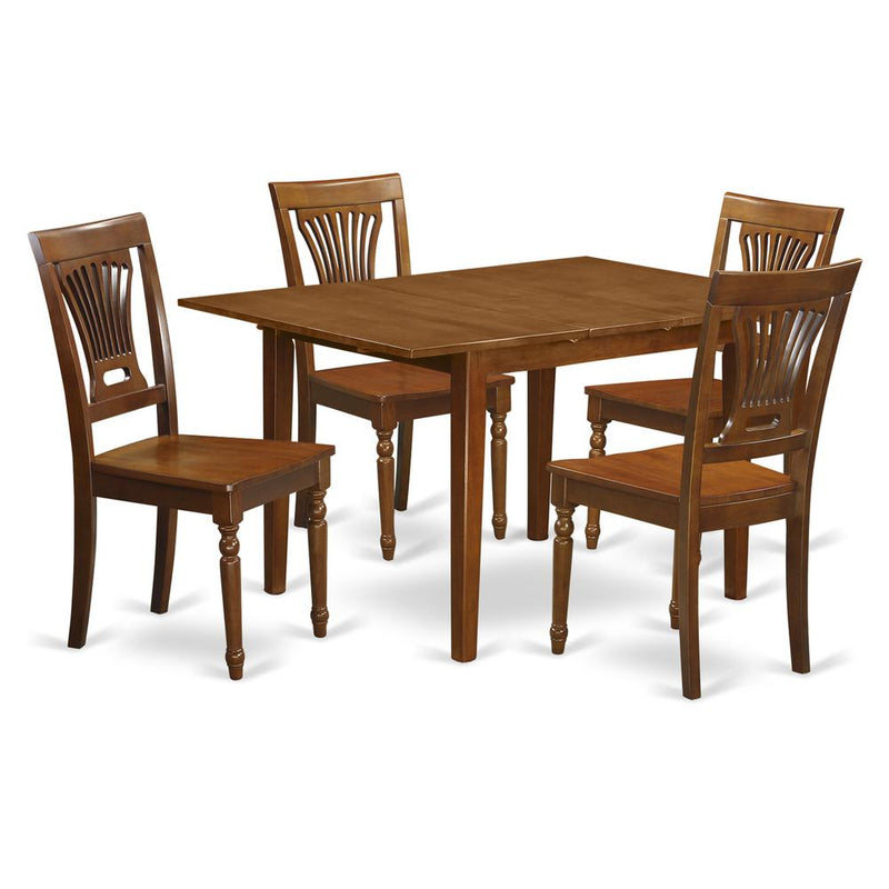 5  Pc  Kitchen  nook  Dining  set-Kitchen  Tables  4  Chairs  for  Dining  room