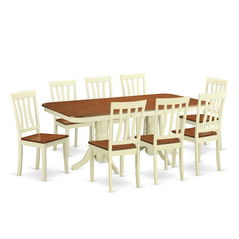 9  Pc  Dinette  set  for  8-  Dinette  Table  and  8  Dining  Chairs