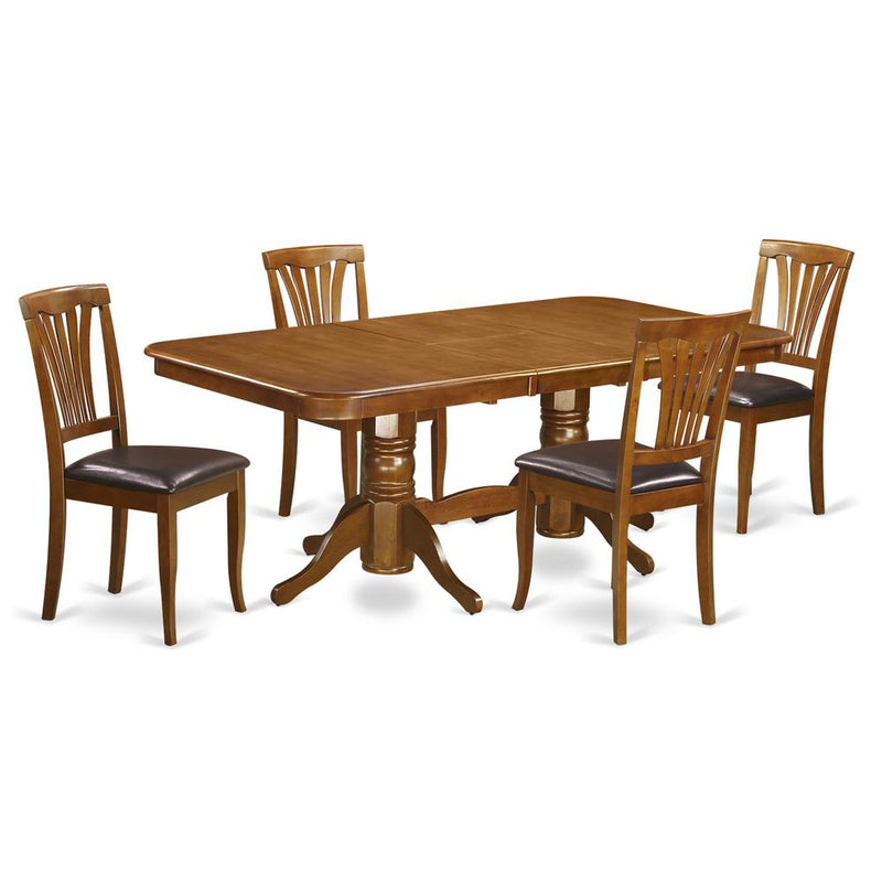 5  PC  Dining  Table  and  4  Dining  Chairs