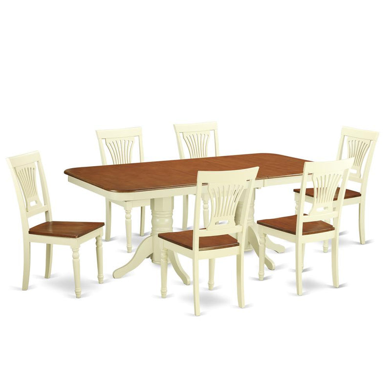 7  PC  Dining  set-Dining  Table  and  6  Dining  Chairs  for  Dining