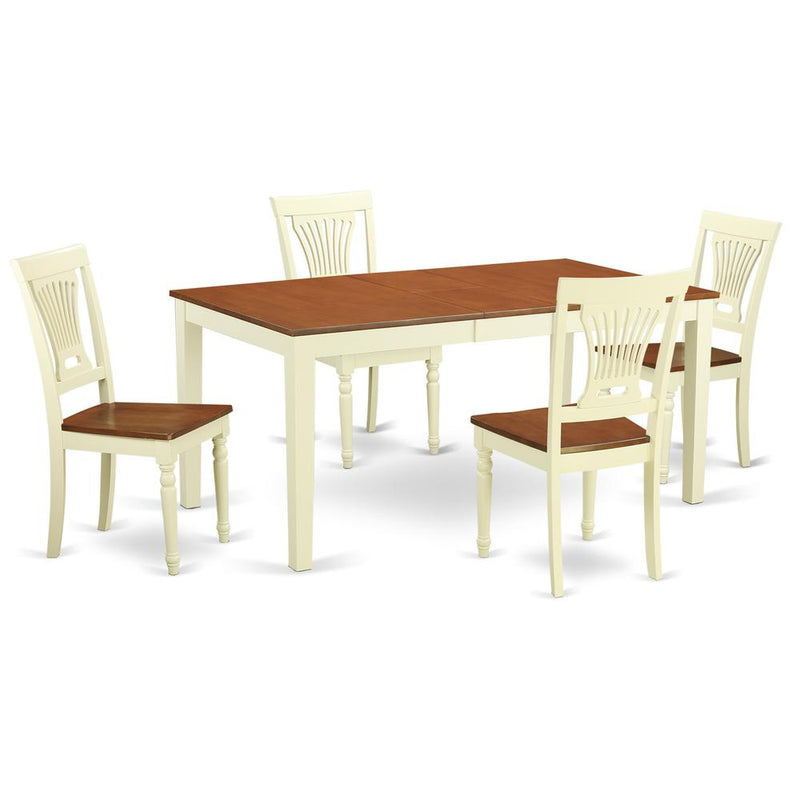 5  PC  Dining  room  set  -  Kitchen  Table  and  4  Dining  Chairs