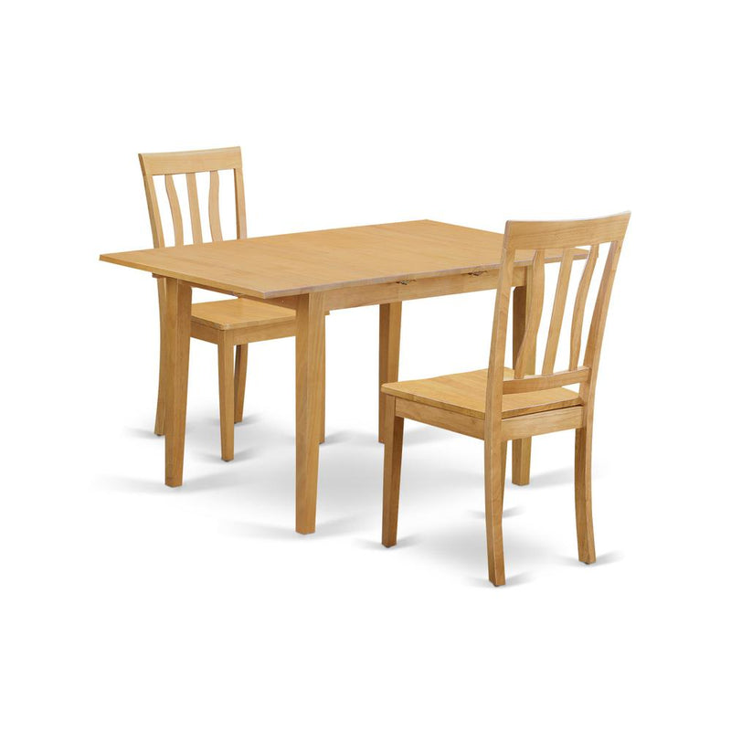 3  PC  Dinette  Table  set  -  Kitchen  dinette  Table  and  2  Dining  Chairs