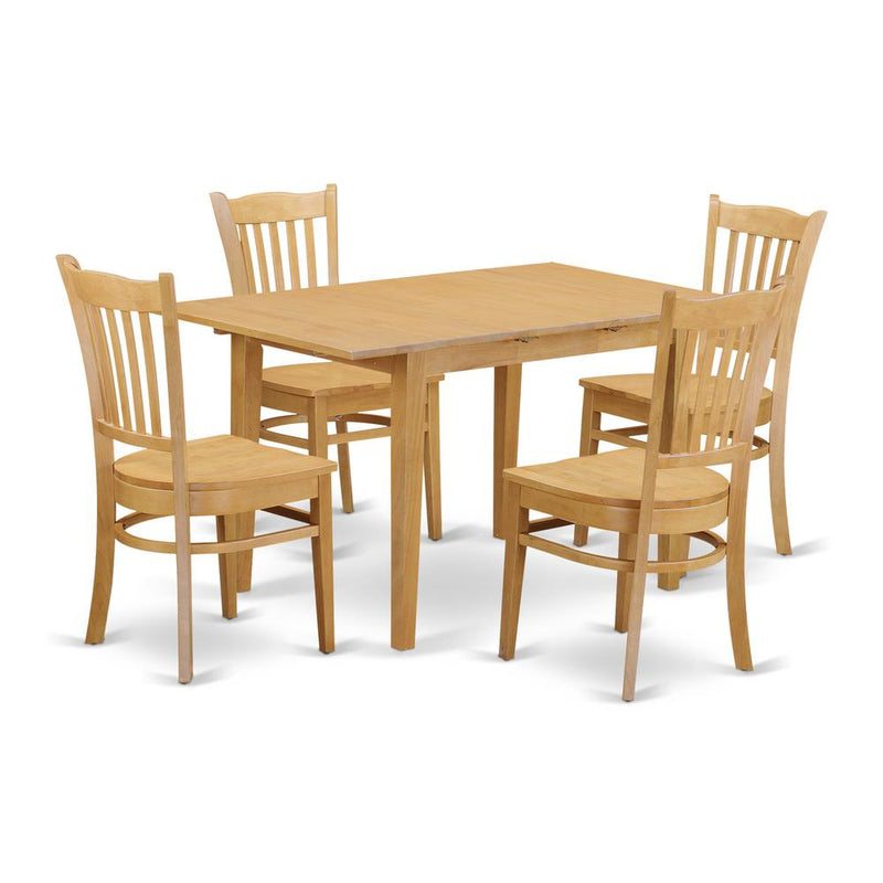 5  PC  Kitchen  Table  set  -  Kitchen  Table  and  4  Dining  Chairs