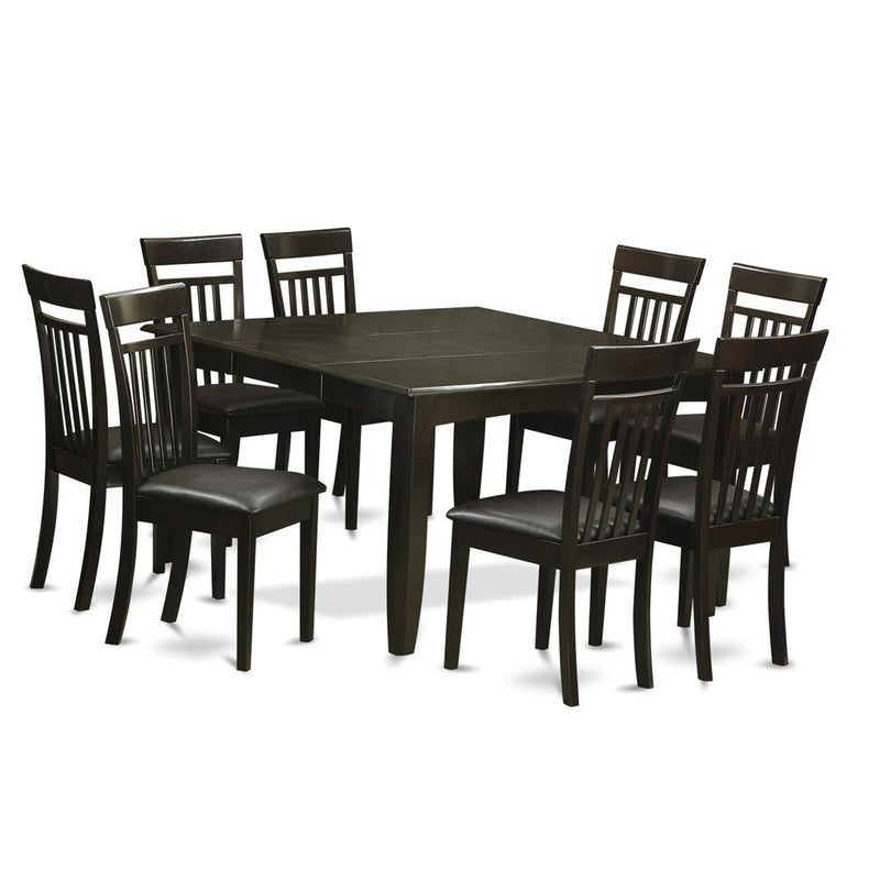 9  Pc  Dining  room  set-Table  and  8  Kitchen  Chairs.