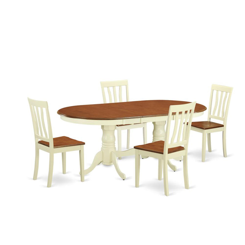 5  Pc  Dinette  set  -  Kitchen  dinette  Table  and  4  dinette  Chairs