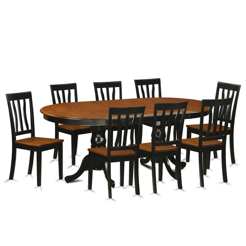 9  Pc  Dining  room  set-Dining  Table  with  8  Dining  Chairs