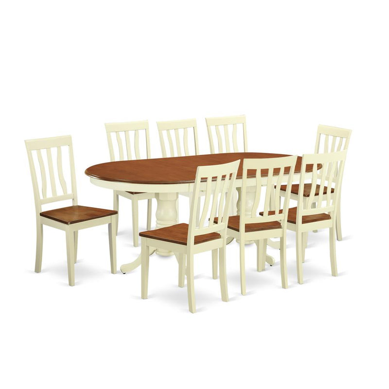 9  Pc  dinette  set  -Dining  Table  and  8  Dining  Chairs