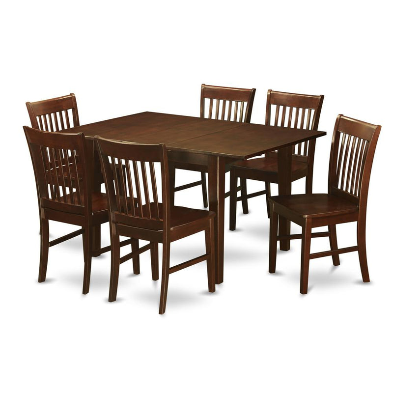 7  Pc  Kitchen  dinette  set-  Kitchen  Tables  with  6  Kitchen  Dining  Chairs