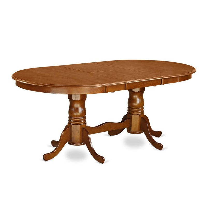 Plainville    Table  with  18"  butterfly  Leaf  -Saddle  Brown