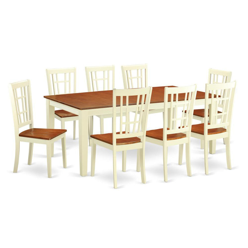 9  Pc  Dining  room  set  for  8-  Table  and  8  dinette  Chairs