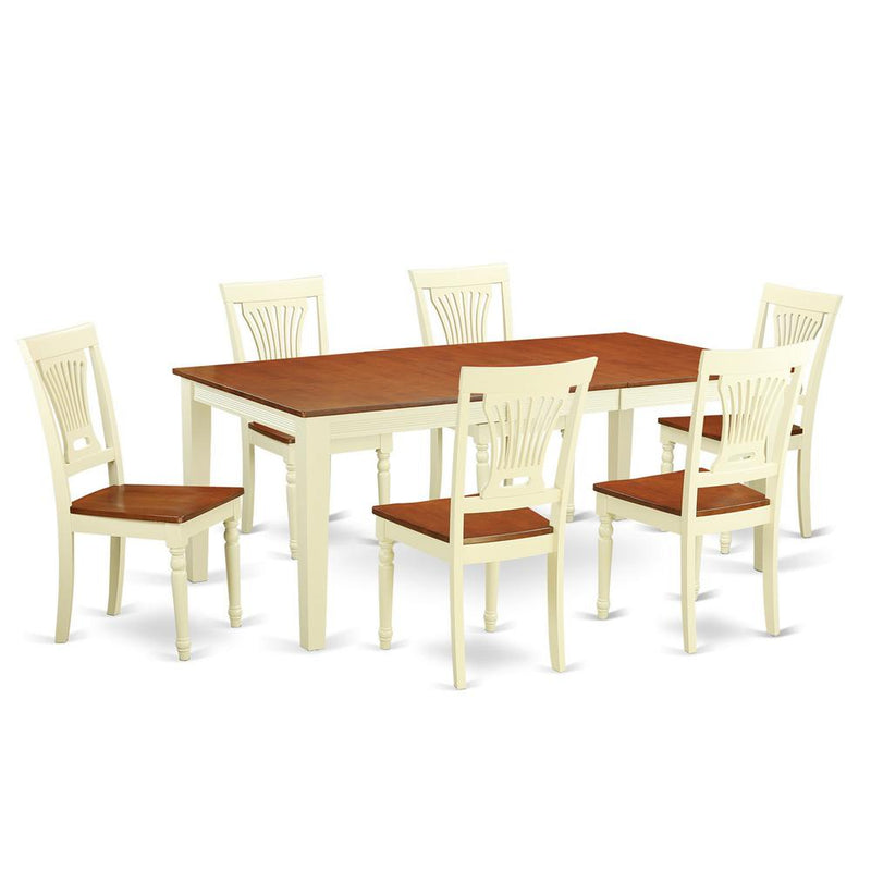 7  PC  dinette  Table  set  -Table  and  6  Dining  Chairs