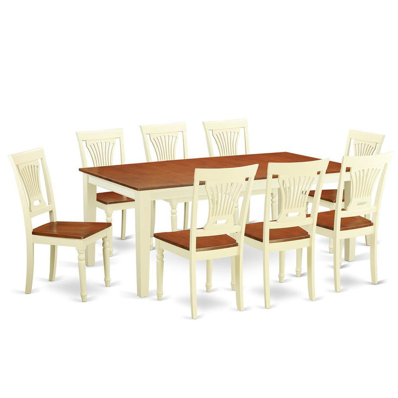 9  Pc  Dining  room  set  -Dining  Table  and  8  Dining  Chairs