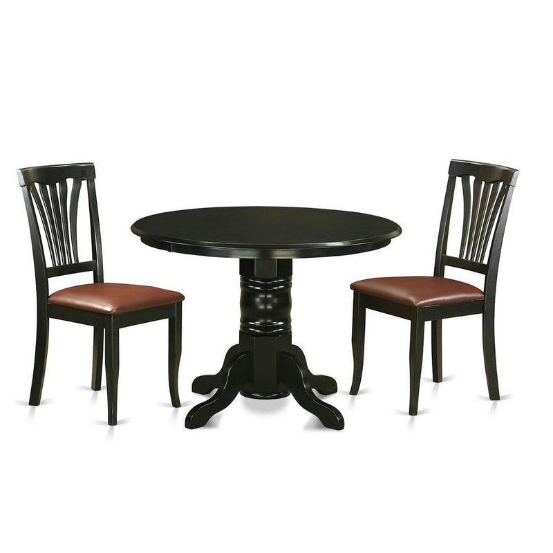 3  Pc  dinette  set-Dining  Table  and  2  Kitchen  Dining  Chairs