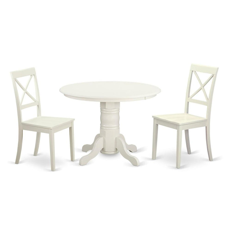 3  Pc  Dining  room  set-Kitchen  dinette  Table  and  2  Dining  Chairs